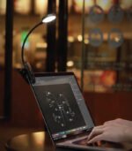 Baseus Rechargeable Mini Clip Lamp For Book Reading, Aquarium, Laptop Keyboard Light Portable And Useful (DGRAD-0G) - Image 3