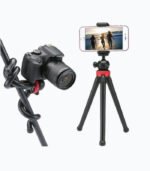 Octopus Tripod With Ball Head- Best For DSLR Or Smartphone Vlogging & Table Stand