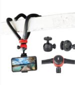 Octopus Tripod With Ball Head- Best For DSLR Or Smartphone Vlogging & Table Stand - Image 3