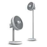 JISULIFE FA13P Rechargeable Desk Fan 8000mAh- Green Color - Image 2