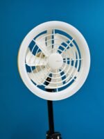 JISULIFE FA17 Rechargeable Fan With LED Light And Table Tripod - Image 2