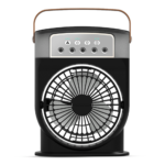 DISNIE Rechargeable Air Cooler Fan With Mist Flow – Green Color - Image 2