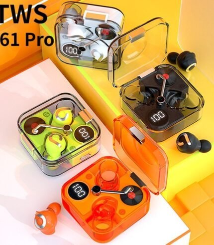 P61 Pro Transparent TWS Earbuds