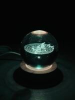 Color Changing LED 3D Crystal Ball – Rain Cloud - Image 14